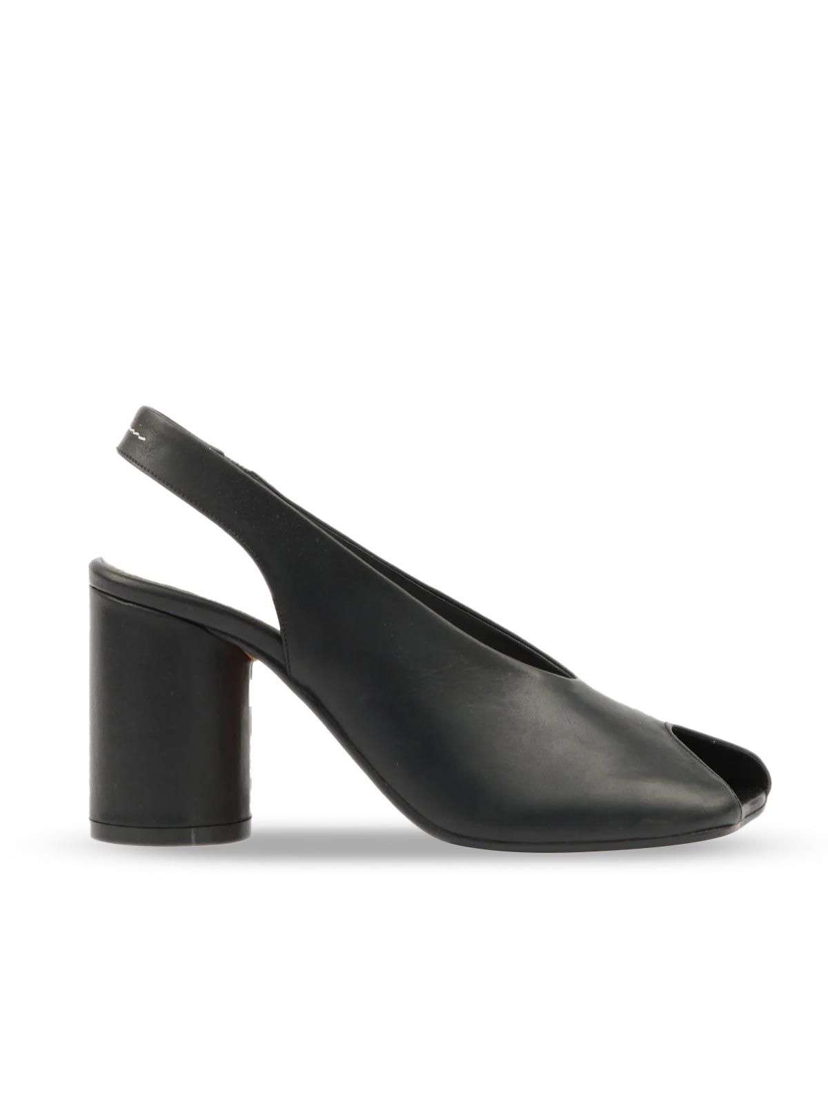 サンダル・ミュール MAISON MARGIELA Woman High heel shoes Black S58WZ0141P6378 MM6 Maison Margiela Anatomic Heels in Black | WE ARE ICONIC